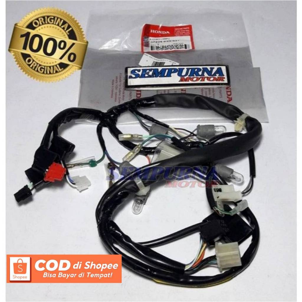 37224-K25-631 Kabel Body Bagian spedometer beat Fi 2014 2015 100% Original Honda Asli Ori HGP