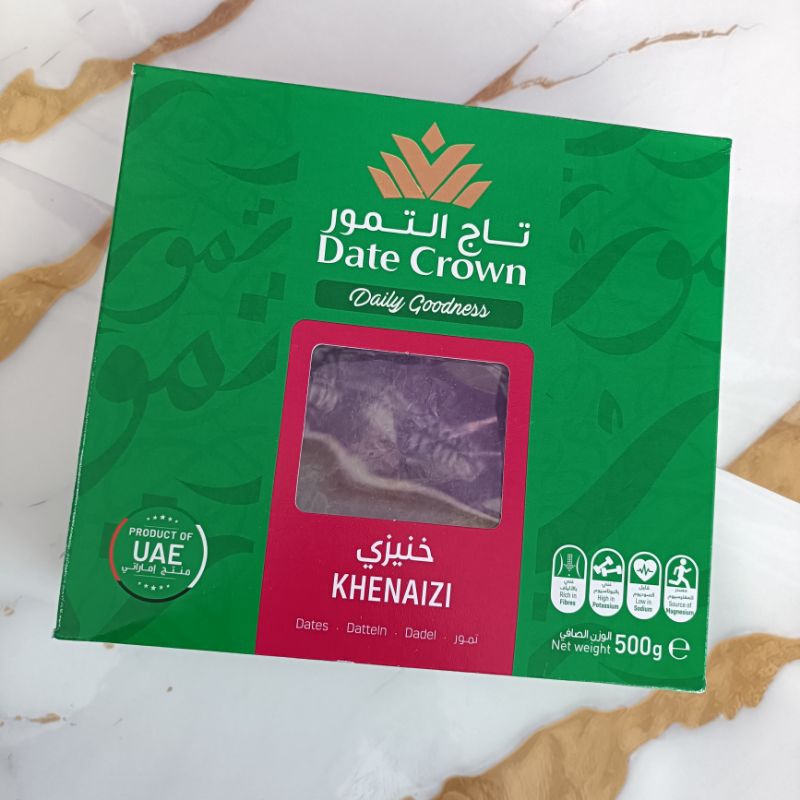 

KURMA DATE CROWN KHENAIZI 500 GRAM