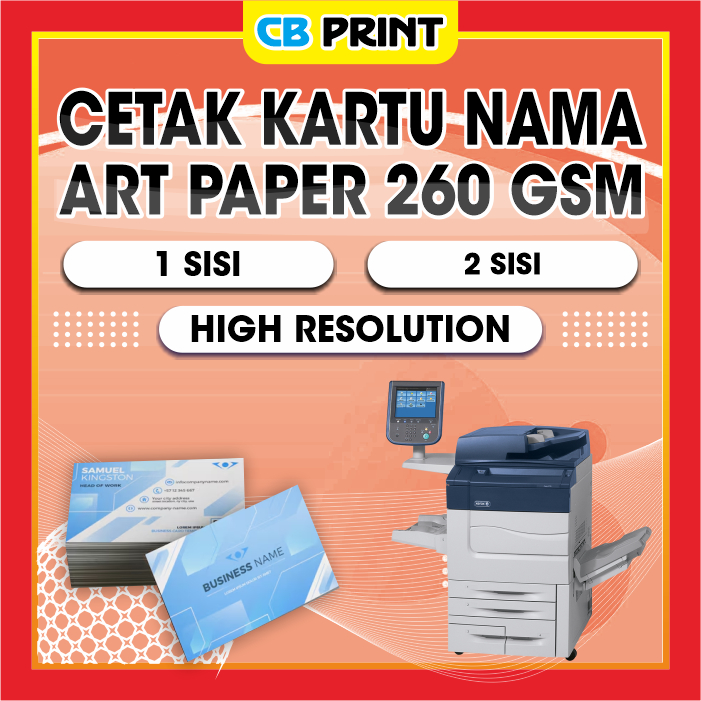

Cetak Kartu Nama 1 Sisi / 2 sisi - Free Box