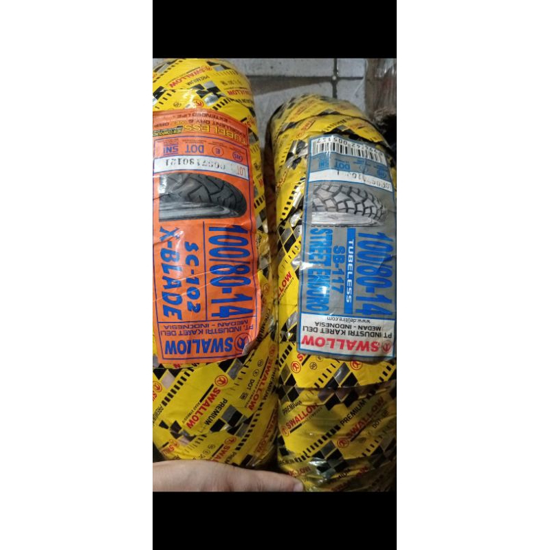 100/80-14 BNOS Swallow tubles