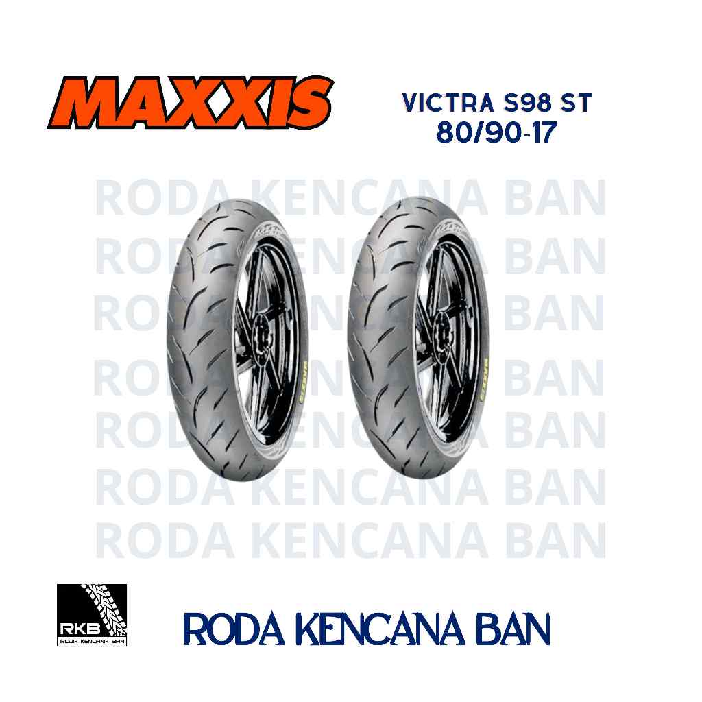 Ban Motor MAXXIS VICTRA S98 ST size 80/90 R17 - Tubeless Ban Depan Supra GTR 150, MX KING 150