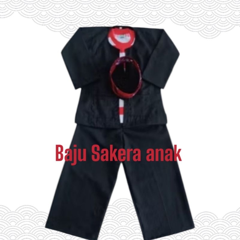 BAJU SAKERA ANAK /BAJU ADAT MADURA/BAJU KARNAVAL ADAT MADURA/