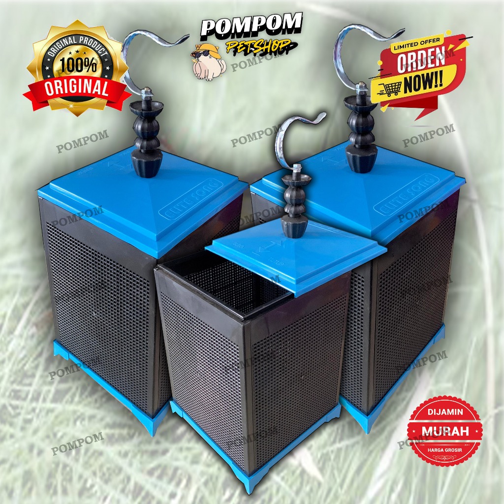 kandang jangkrik dan ulat plastik Elite Song