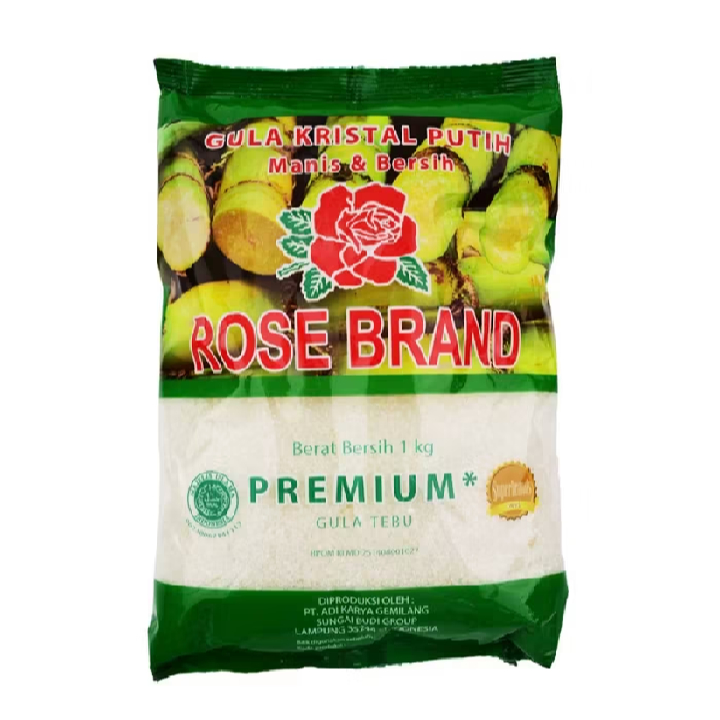 

[RANDOM MERK] Gula Rosebrand 1kg