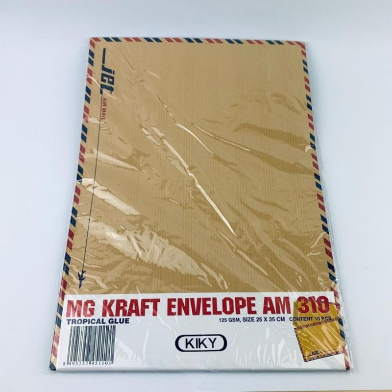 

[1 pak = isi 10] Amplop Coklat Tali Folio 310 Lamaran Kerja Kiky