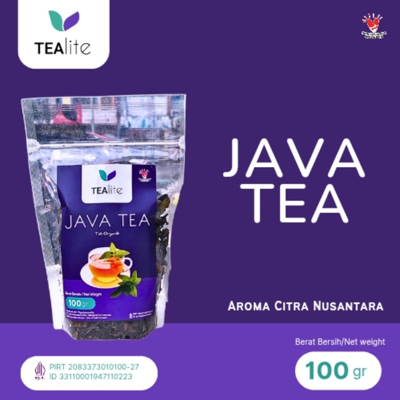 

Tealite Java Tea 100gr, Teh Sehat Cocok untuk Menemani Diet Kamu