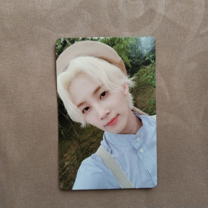 Seventeen PC photocard Jeonghan beret an ode hope