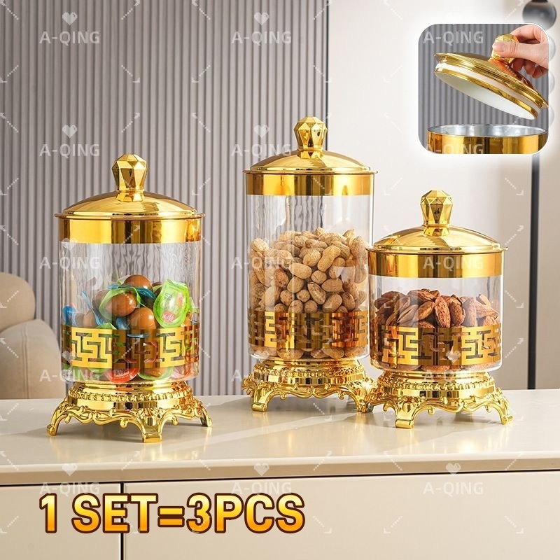 Toples Kerupuk 3pcs/Set Mewah Topels Besar Aesthetic/Toples Aesthetic/Toples Jumbo Mewah