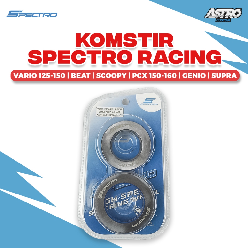 Komstir Spectro Vario 125 150 Beat Fi Genio Scoopy Fi ESP PCX ADV 160 Supra Revo Karisma Bearing CVT
