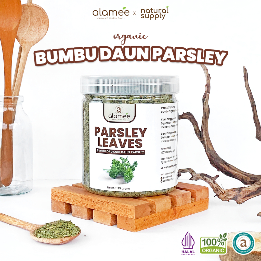 

Daun Parsley Peterseli Kering Dried Persley Flakes Leaves Bumbu Masak Dapur Masakan Instan Organik