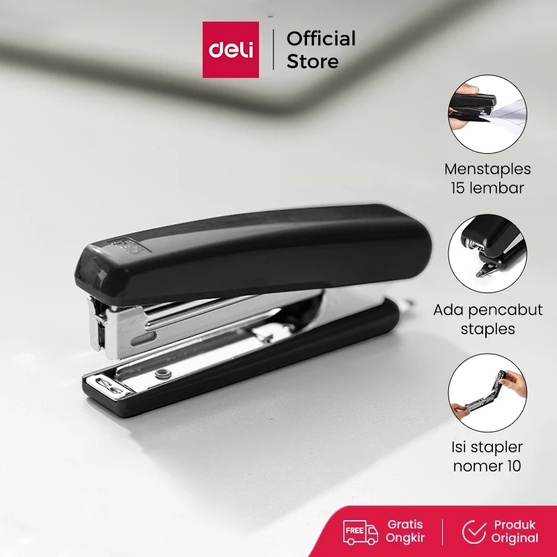 

Deli E0221 Stapler for Up to 15 Sheets with 20,000 Staples Capacity