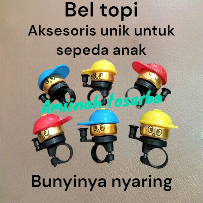 bel topi bel sepeda anak bel sepeda unik