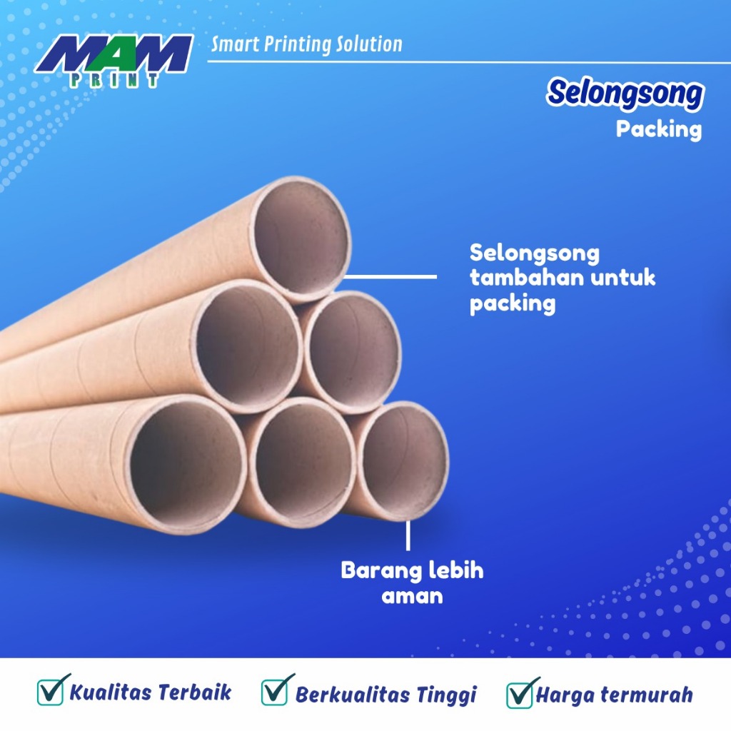 

EKSTRA Packing/ Pengaman & Tambahan Packing/Tube Packing/PACKING SELONGSONG KOKOH TEBAL