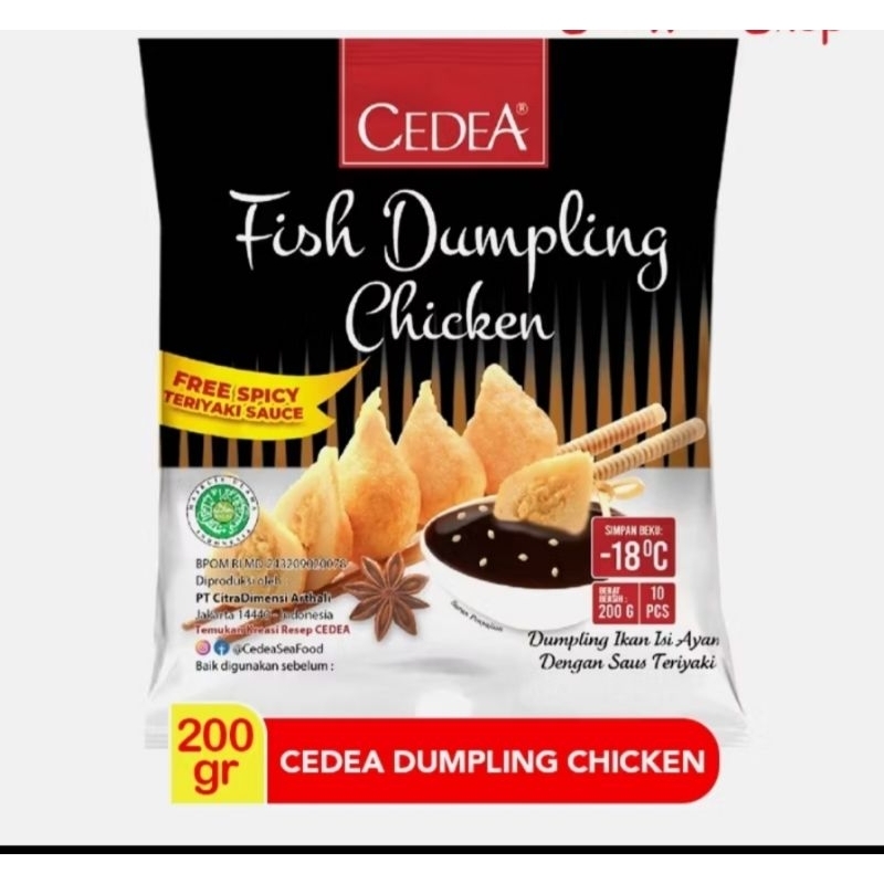 

Cedea dumpling chicken 200g