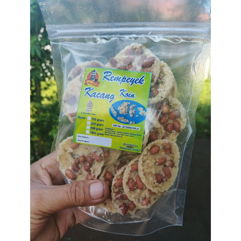 

PEYEK KOIN / KACANG PEYEK REMPEYEK KACANG MBAH MO 150 GRAM