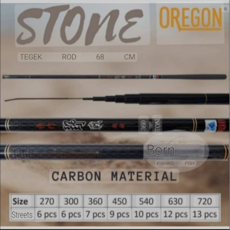 Tegek Oregon Stone 360,450,540