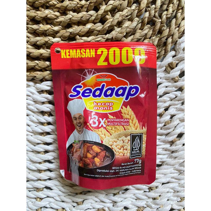 

Kecap sedap 2000 kemasan sachet