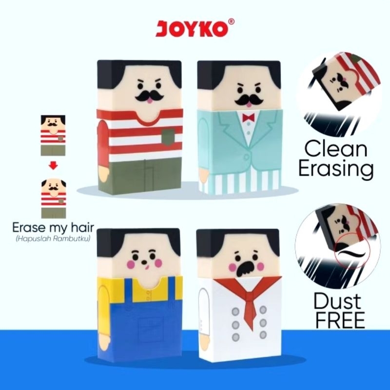 

PENGHAPUS ERASER JOYKO ER-125 MAN IN CUSTOME
