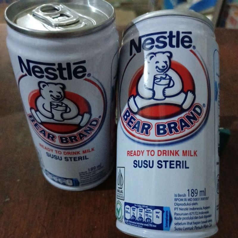 

2 Susu bearbrand 189ml
