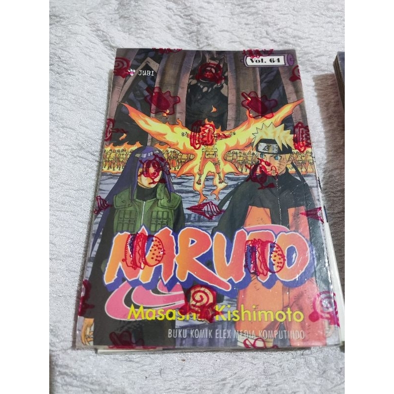 Preloved KOMIK NARUTO murah