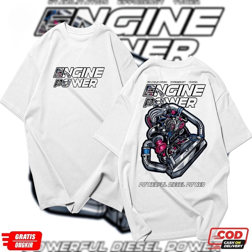 KAOS ENGINE POWER KAOS DISTRO ENGINE POWER KAOS PRIA WANITA