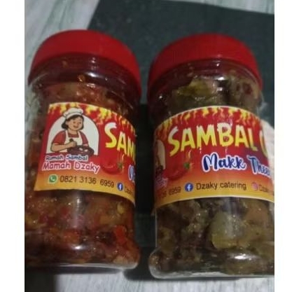 

sambal Beby cumi cabe ijo isi 120g kemasan botol 150g