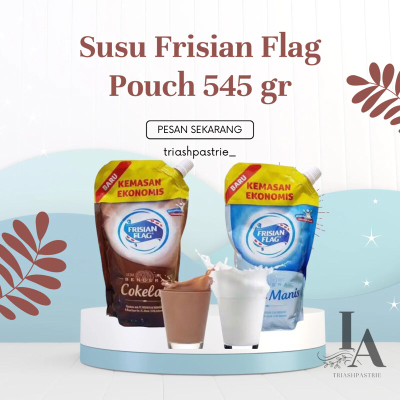 

Frisian Flag Kental Manis Pouch 545 gr Coklat Putih || susu frisian flag