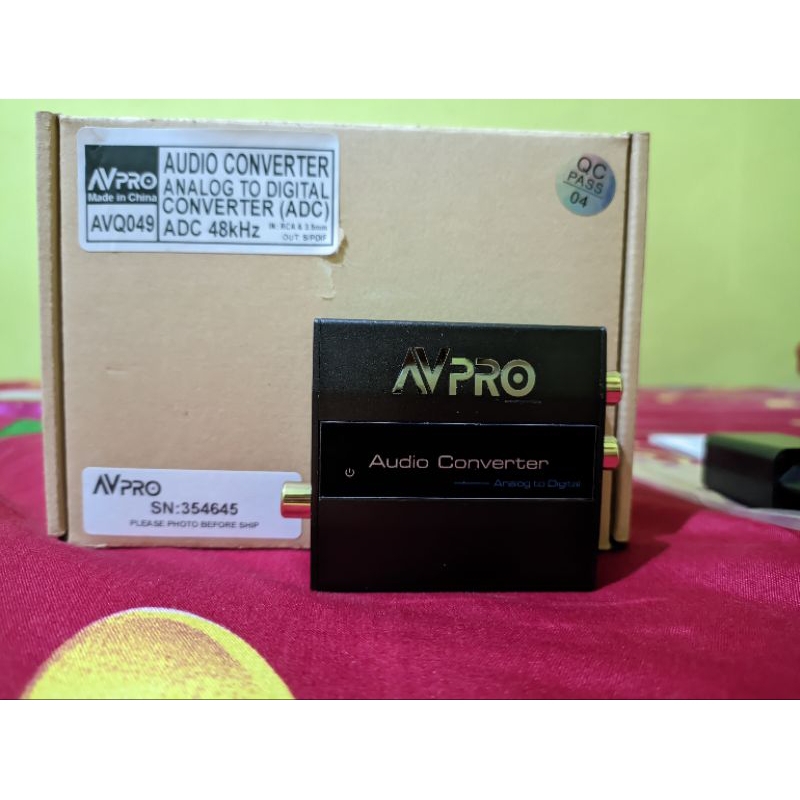 Converter Audio Analog To Digital ADC