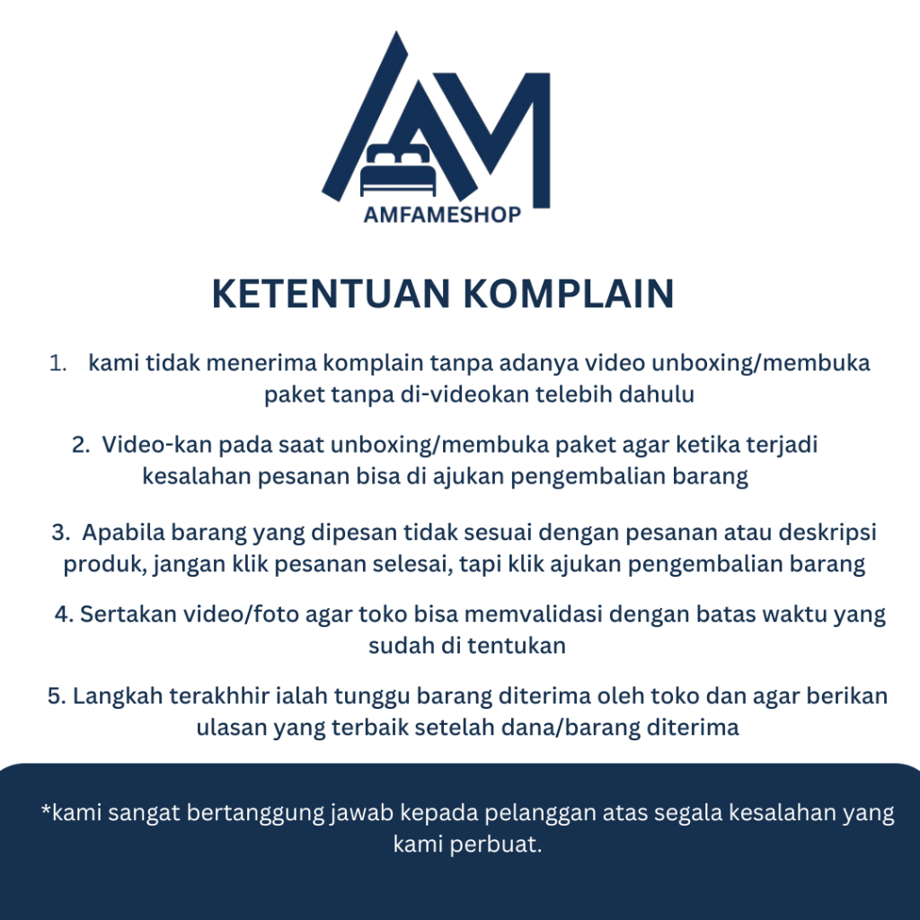 Terangbenderang_ Sprei Sarung Kasur Resleting 70X180X15 / 80X180X15 / 90X180X15