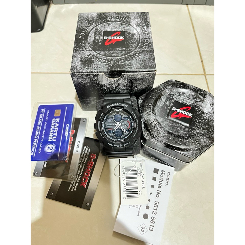 Jam Gshock GA-140-1A1DR Original