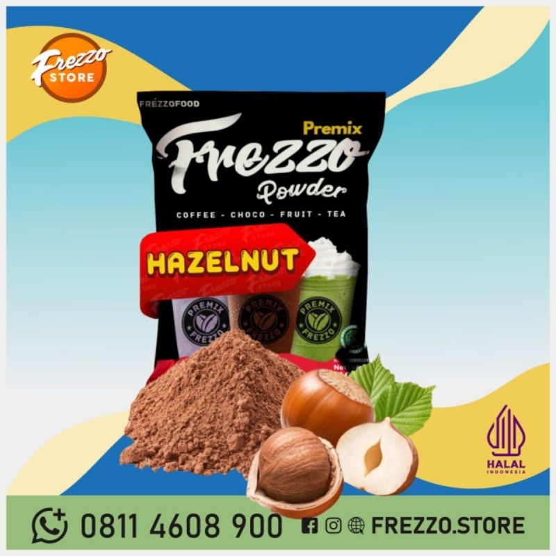 

Hazelnut Frezzo 1Kg/Bubuk Minuman Kekinian (Sticky Milk)