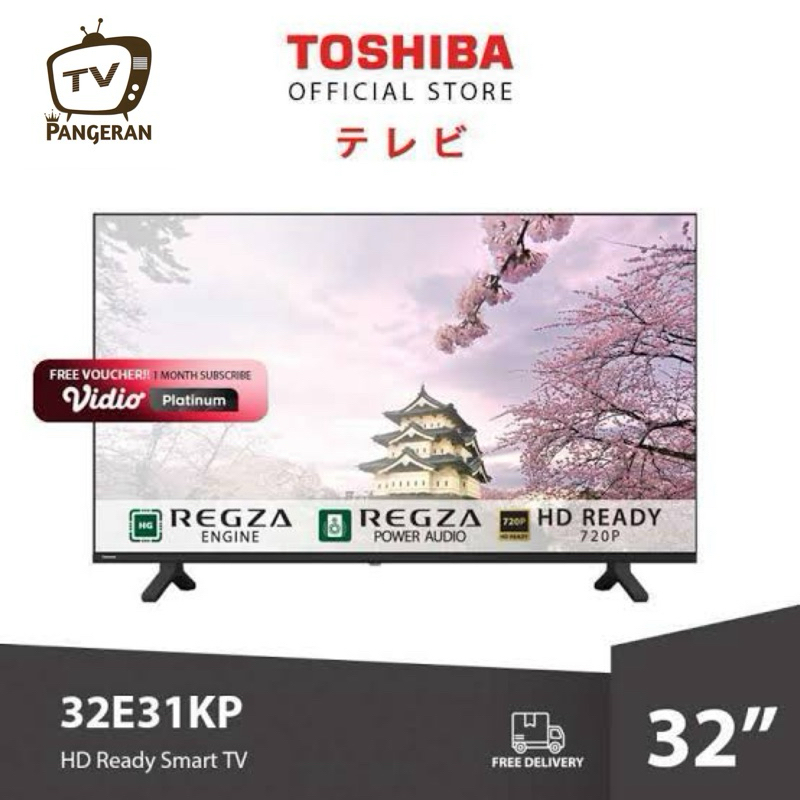 Thosiba 32E31KP Smart Android TV 32” Garansi Resmi