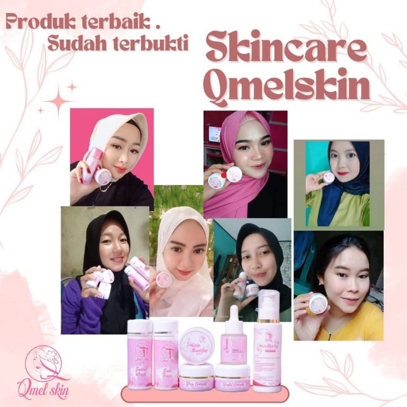 QMEL SKIN BEAUTY || PAKET SKINCARE QMEL || SKINCARE MURAH || SKINCARE BPOM