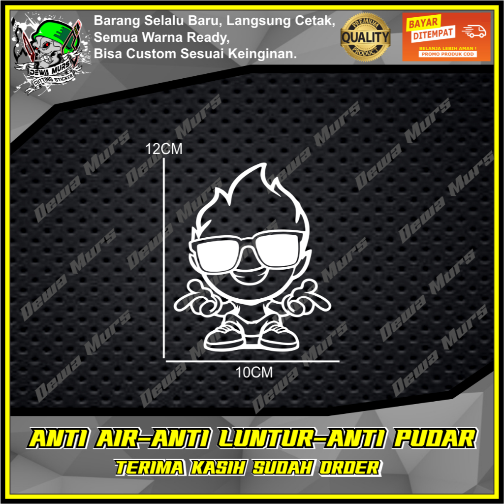 Cutting Sticker ANAK KEREN Sticker Cocok Buat Motor Dan Mobil