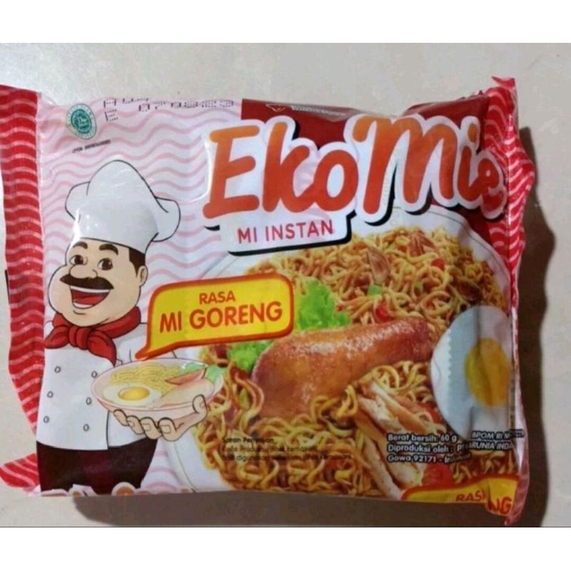 

Ekomie eko mie Mie Instan Rasa Mie Goreng 60 Gram