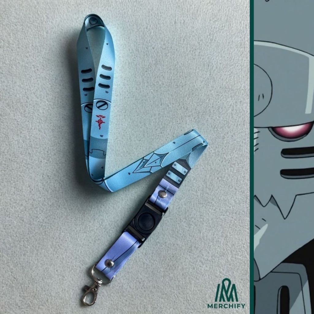 

Lanyard ALPHONSE ELRIC Fullmetal Alchemist Anime Merchandise Tali ID Card (unofficial)