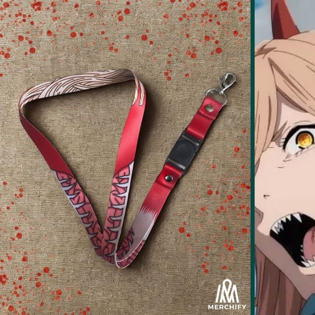 

Lanyard BLOOD DEVIL Chainsaw Man Anime Merchandise Tali ID Card (unofficial)
