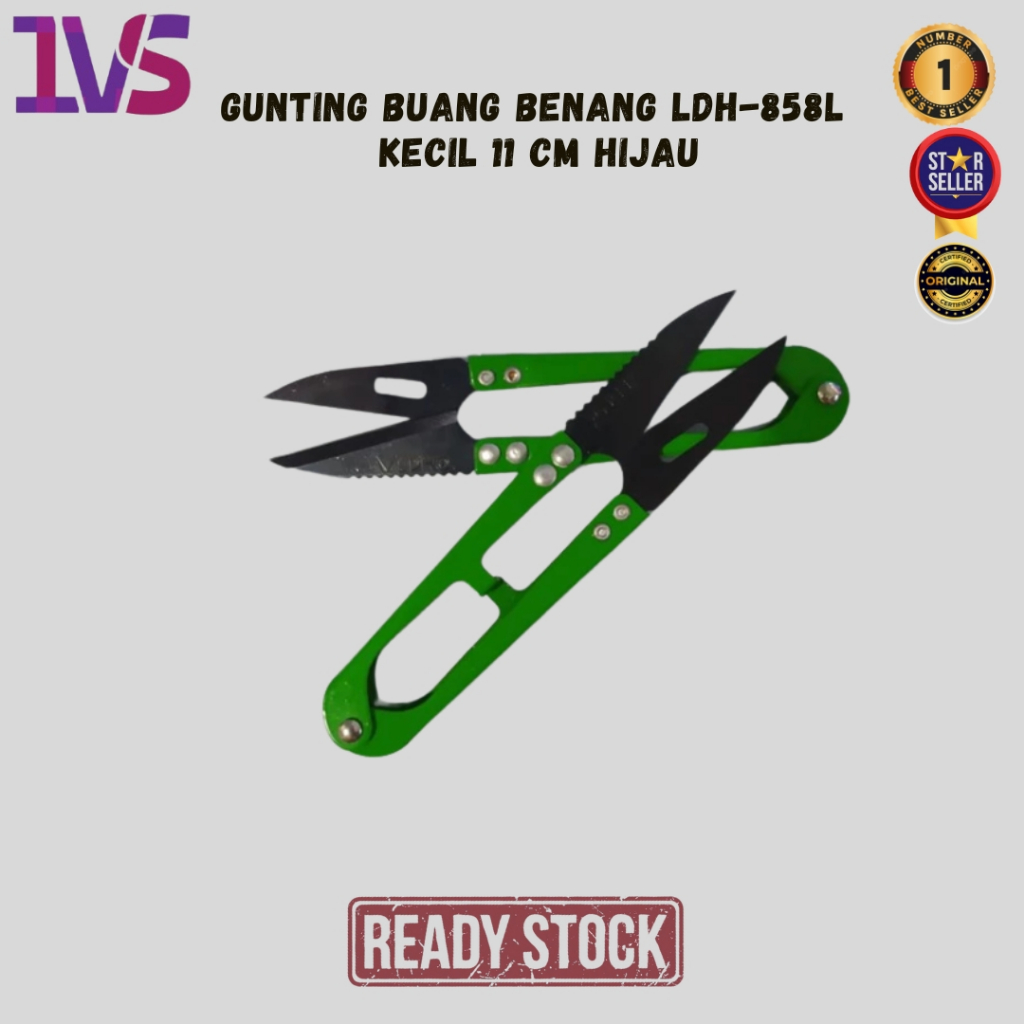 

Gunting Buang Benang LDH-858L Kecil 11 Cm Hijau Premium Product