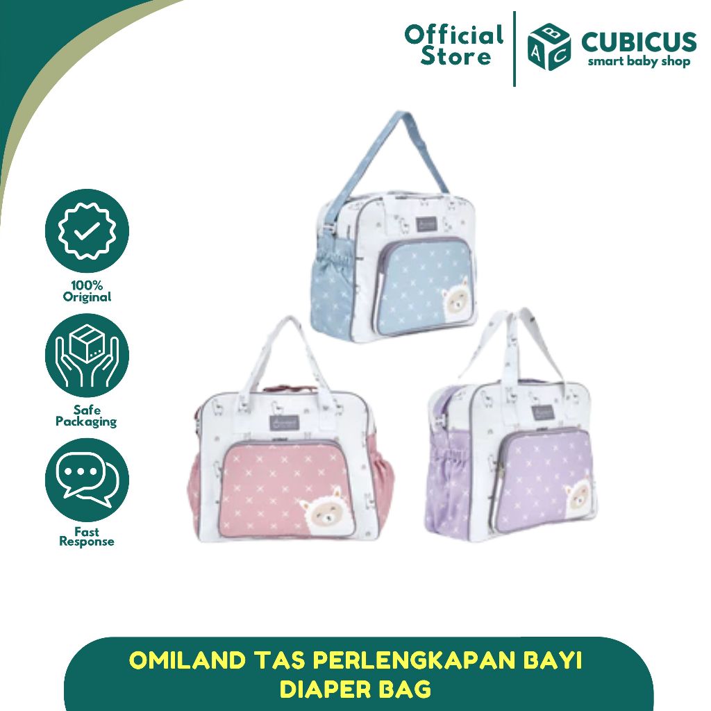 Omiland Tas Bayi ALPACA / RAINBOW Series