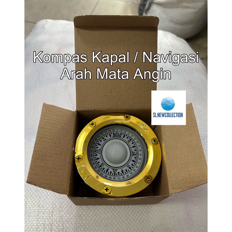 KODE Y53B Kompas Kapal Laut  Kompas Nelayan 3 Inch 4 Inch  Kompas Nakoda Kapal Murah