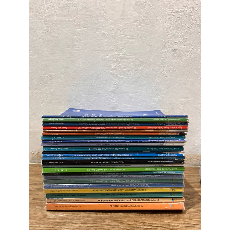 Buku Preloved Intan Pariwara Kurikulum Merdeka untuk SMA/MA/SMK/MAK Kelas 10-12 (mata pelajaran sesu