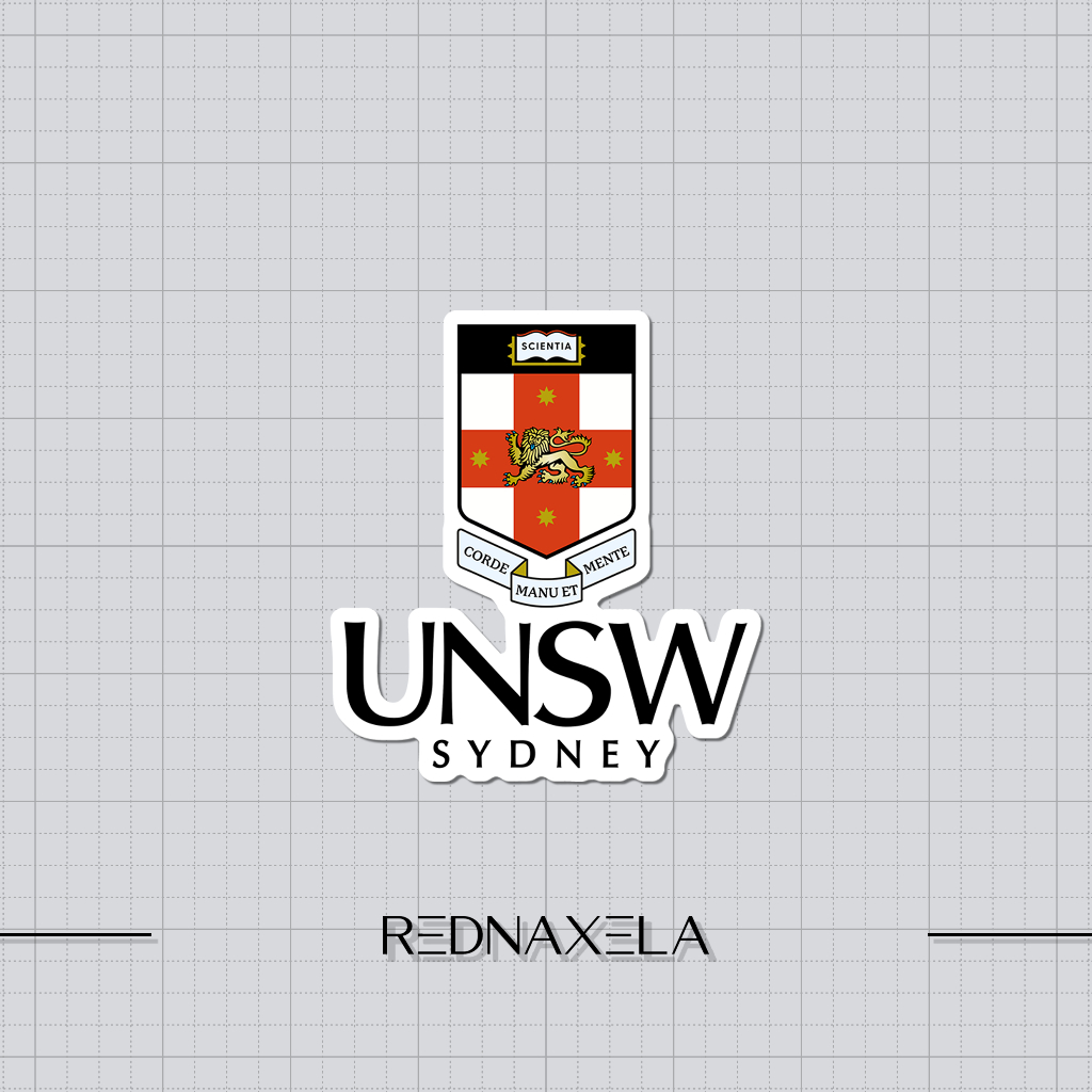 

Stiker Vinyl The University of New South Wales Logo #1 Outdoor Waterproof Sticker
