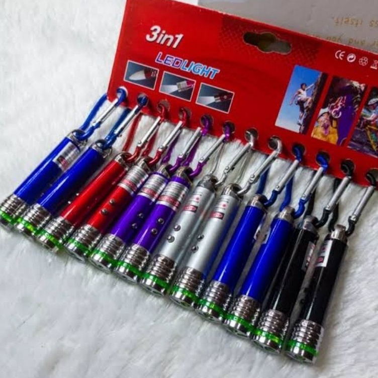 KODE X66G Mainan Laser Isi 12Pcs 3 In 1