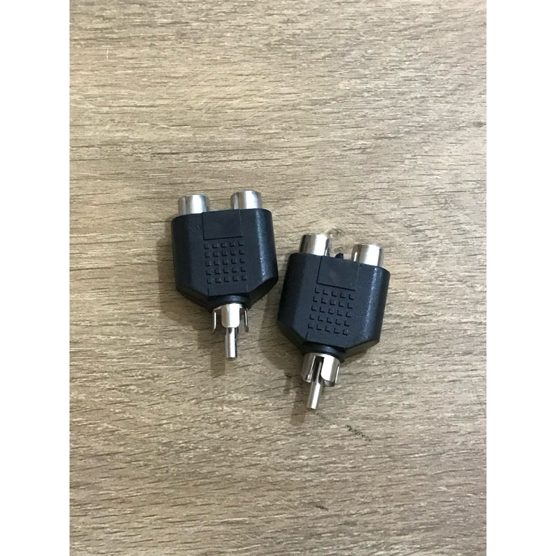 JACK JEK JAK Y RCA / Y RCA 2 SOKET RCA TO 1 RCA