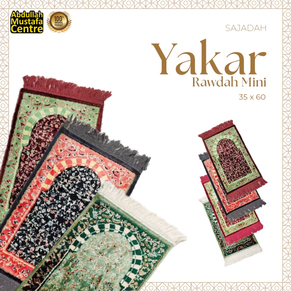 KODE L5Z sajadah exclusive yakar rawdah mini asli turkey  sajadah yakar ruwdah minisajadah rawdah