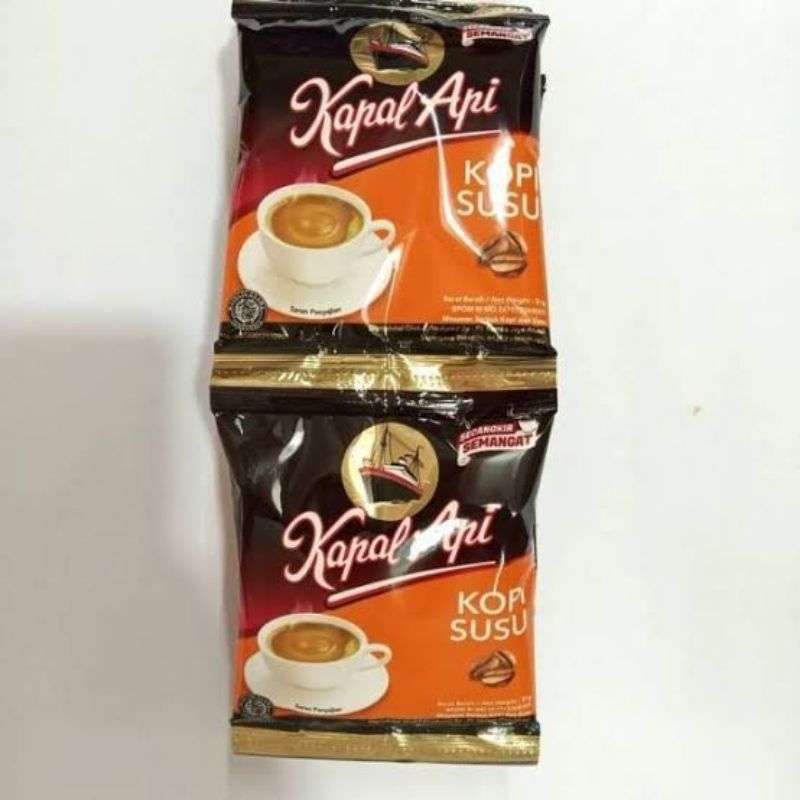 

kopi kapal api susu sachet