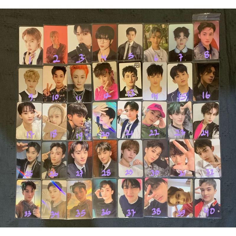 NCT MARK OFFICIAL PHOTOCARD