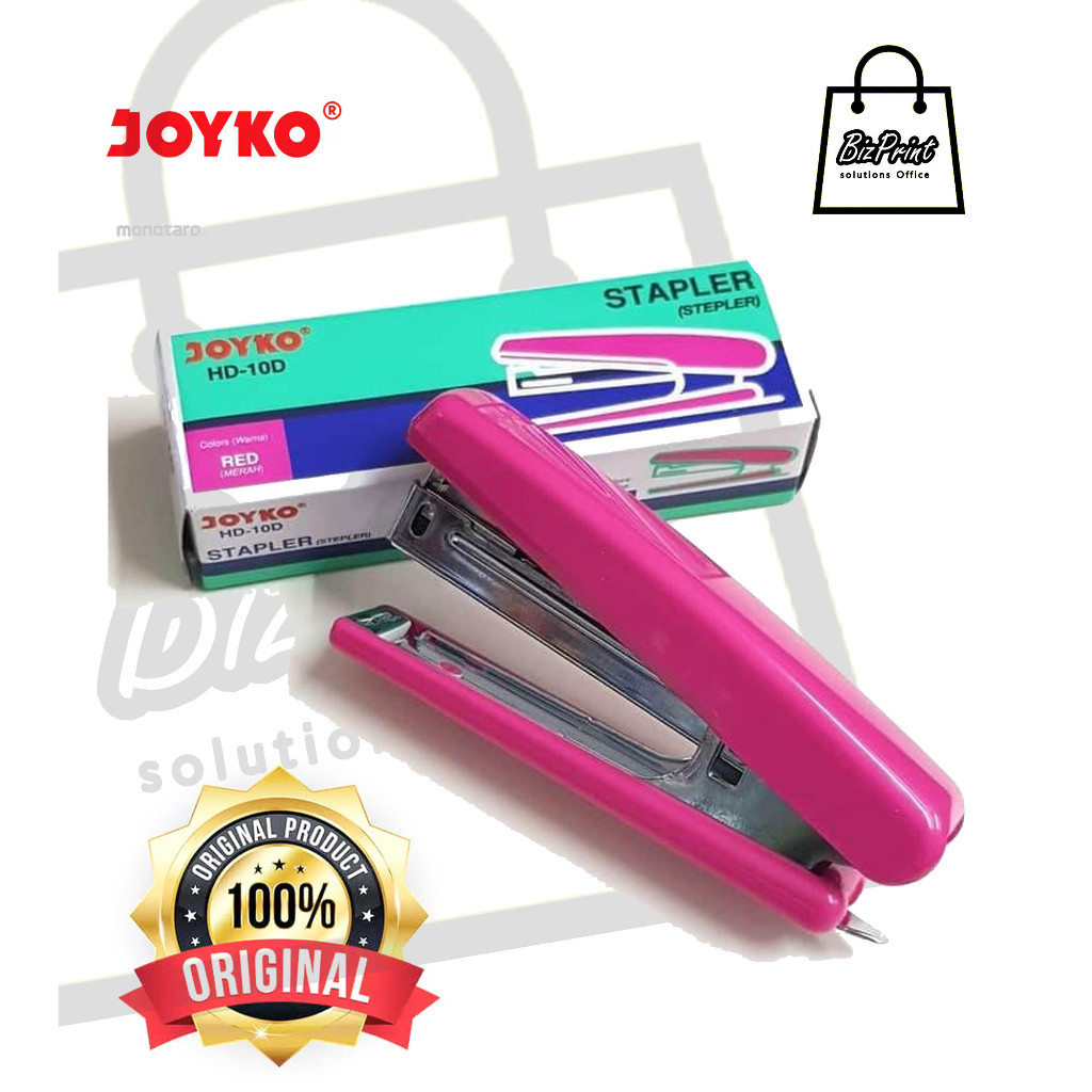 

STAPLER JOYKO HD10 CL & HD 10 D - 1 set Plus Refill. ORIGINAL JOYKO