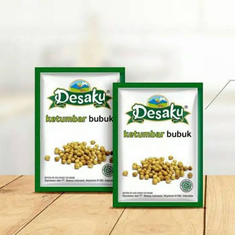 

Desaku Ketumbar bubuk kemasan sachet 12,5 g