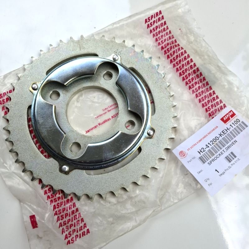 gir gear belakang ori original NOS megapro glpro gl pro max neotech hiu primus